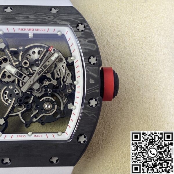 Richard Mille 1:1 replica KV Factory - RM055 V5 Carbon Fiber