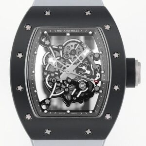 Richard Mille Watch Replica KU RM55 Colored Rubber Strap