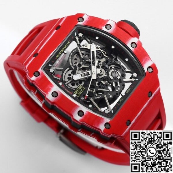 Richard Mille Fake RM35-02 - BBR Factory Red Carbon Fiber