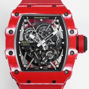 Richard Mille Fake RM35-02 - BBR Factory Red Carbon Fiber