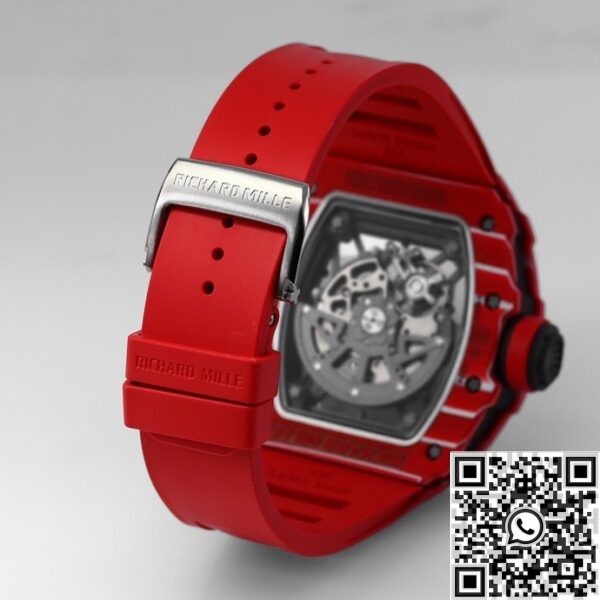 Richard Mille Fake RM35-02 - BBR Factory Red Carbon Fiber