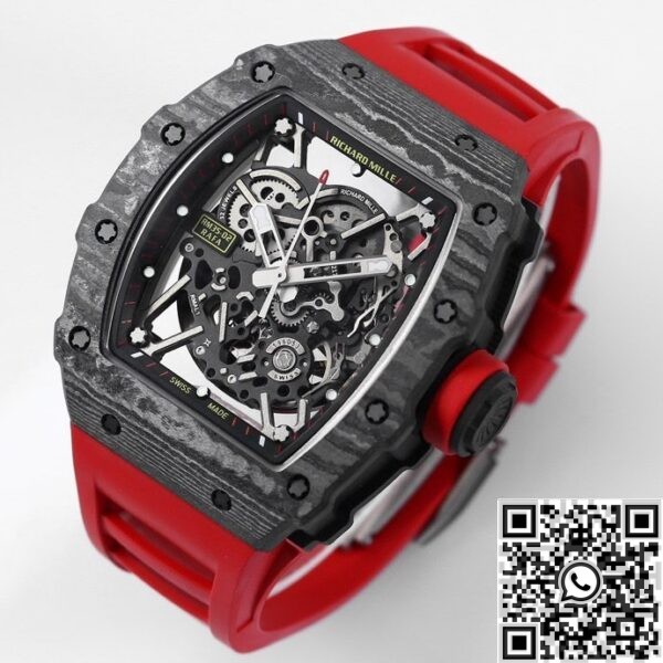 Richard Mille Replica RM35-02- BBR Factor Red Strap