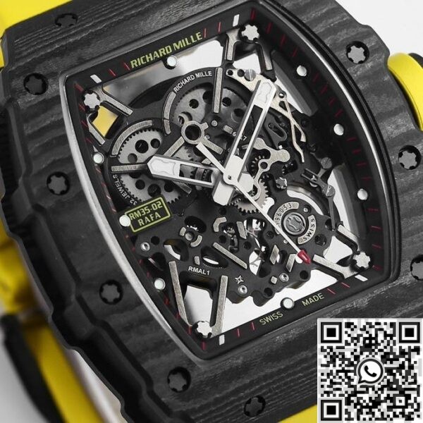 BBR Factory Richard Replica Mille - RM35-02 Yellow Strap