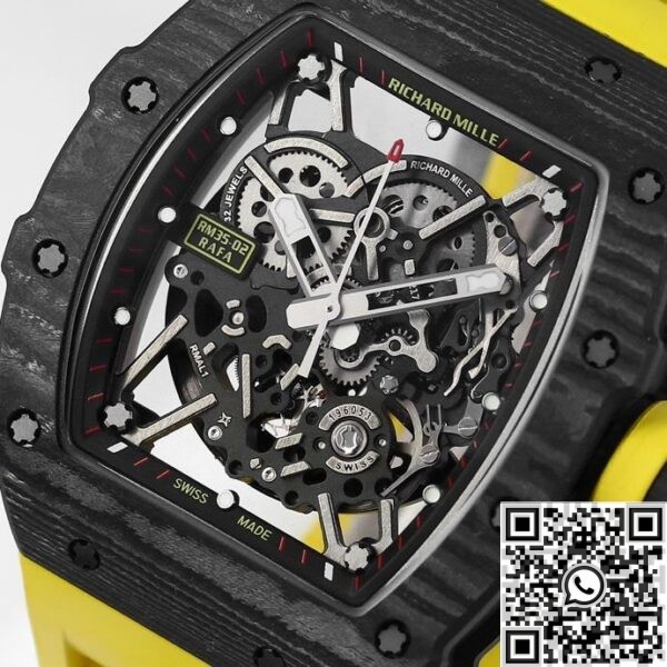 BBR Factory Richard Replica Mille - RM35-02 Yellow Strap