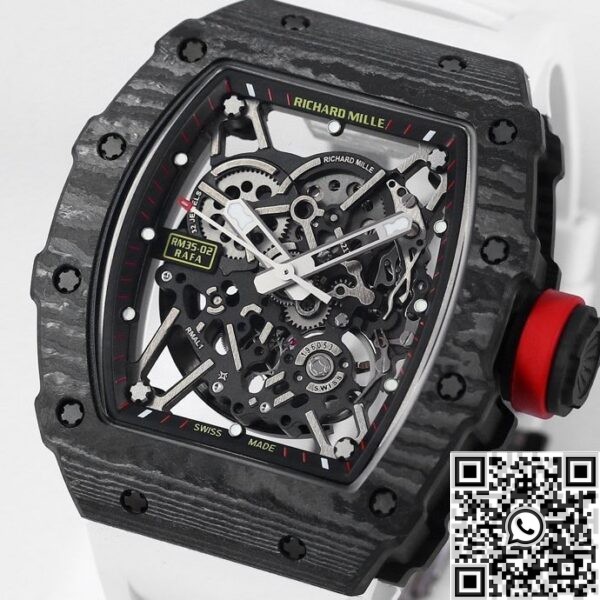 BBR Factory Replica Richard Mille - RM35-02 White Strap