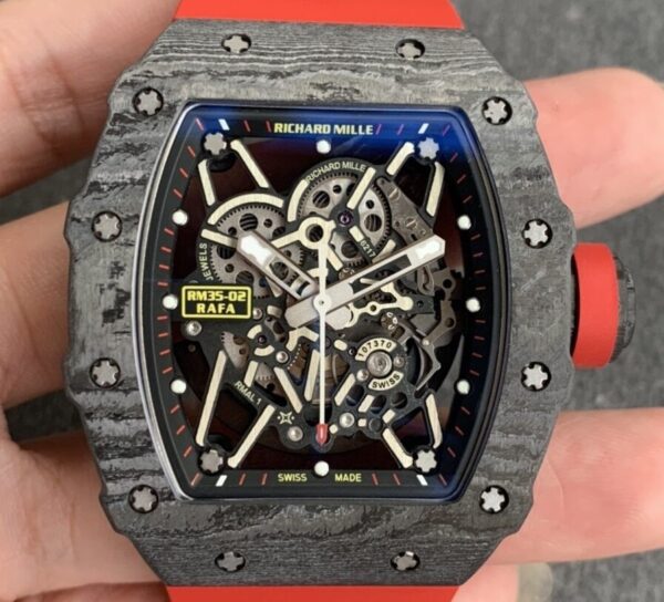 ZF Replica Richard Mille RM35-02 Red Strap