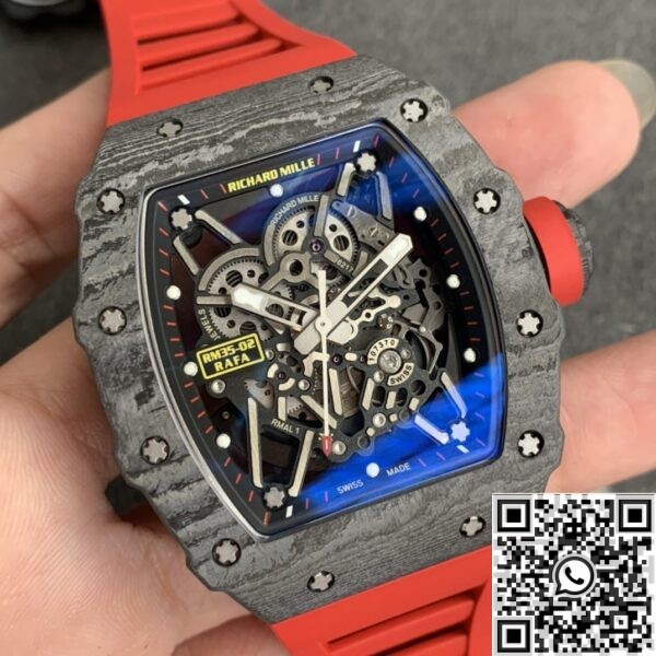 ZF Replica Richard Mille RM35-02 Red Strap