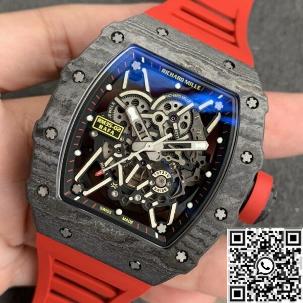 ZF Replica Richard Mille RM35-02 Red Strap