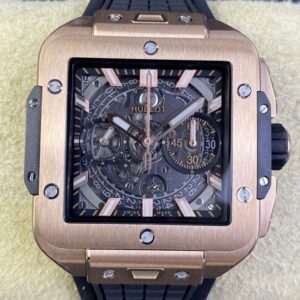 Replica Watch Hublot Square Bang Unico - King Gold Case