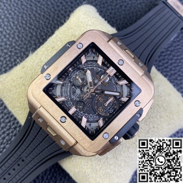 Replica Watch Hublot Square Bang Unico - King Gold Case