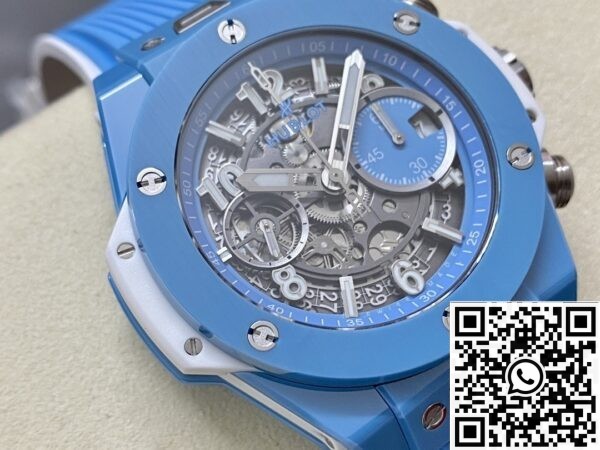 Hublot Replicas - BBF Factory Big Bang Unico Light Blue