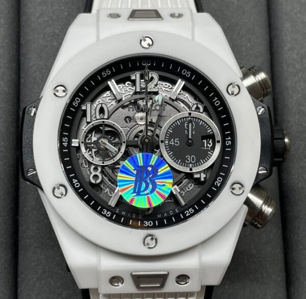 BBF Factory Replica Hublot - Big Bang Unico White Ceramic