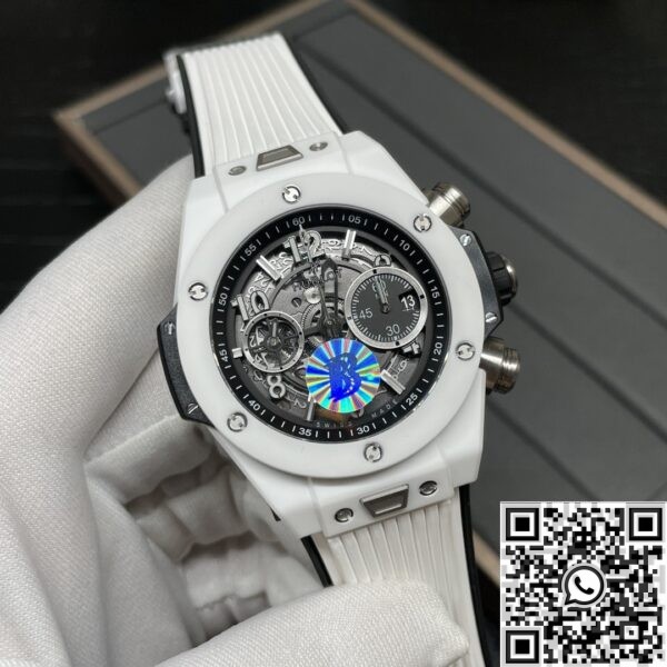 BBF Factory Replica Hublot - Big Bang Unico White Ceramic