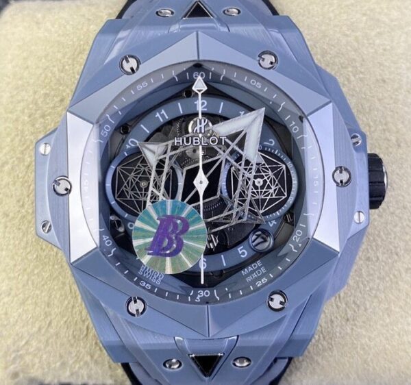 Hublot Replica Big Bang Sang Bleu II Ceramics