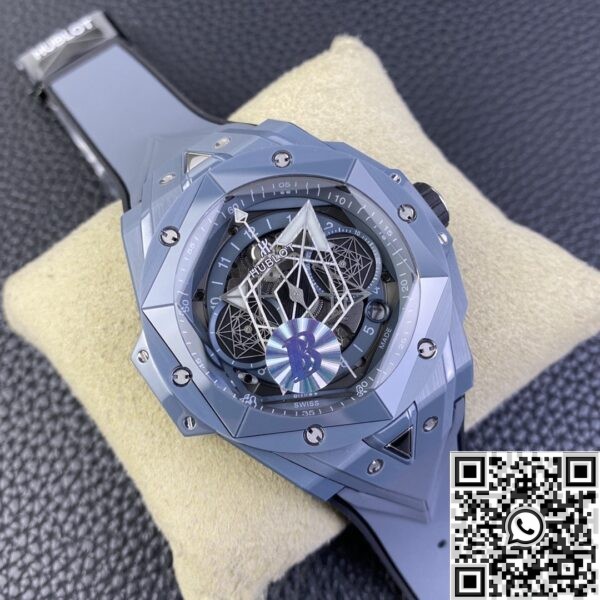 Hublot Replica Big Bang Sang Bleu II Ceramics