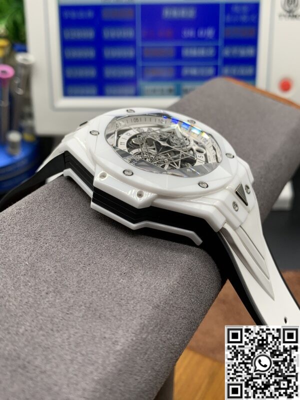 Fake Hublot Big Bang Sang Bleu II White Ceramics