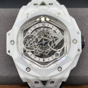 Fake Hublot Big Bang Sang Bleu II White Ceramics