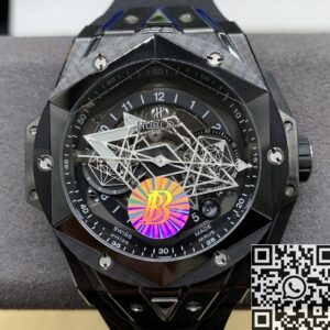 Hublot Replica Watches - Big Bang Sang Bleu II Black Ceramics