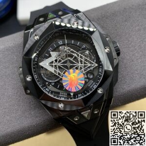 Hublot Replica Watches - Big Bang Sang Bleu II Black Ceramics