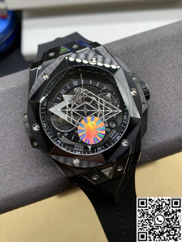 Hublot Replica Watches - Big Bang Sang Bleu II Black Ceramics