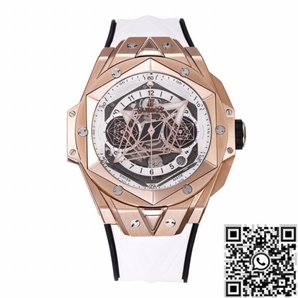 Replica Hublot Big Bang - Sang Bleu II 18K King Gold