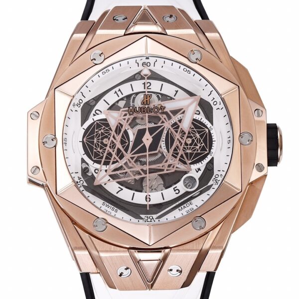 Replica Hublot Big Bang - Sang Bleu II 18K King Gold