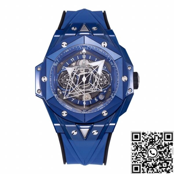 Hublot Watches Replicas Big Bang Sang II Blue Ceramics