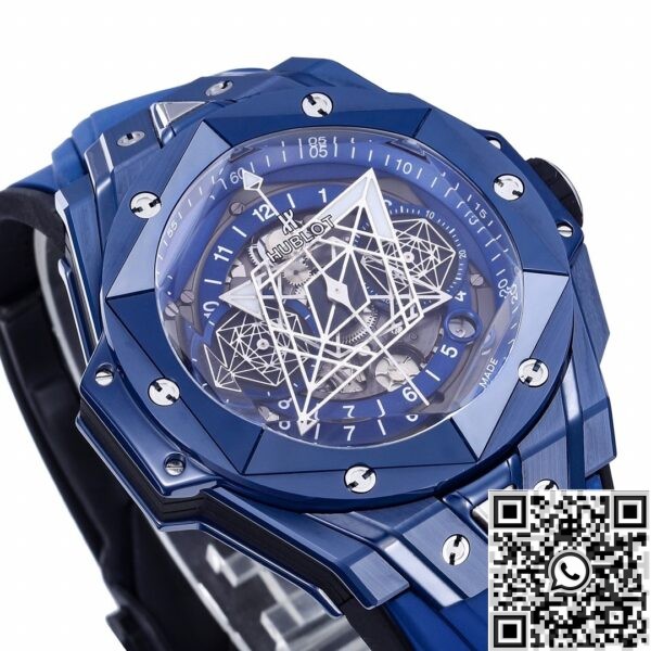 Hublot Watches Replicas Big Bang Sang II Blue Ceramics