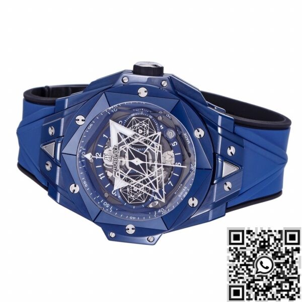 Hublot Watches Replicas Big Bang Sang II Blue Ceramics