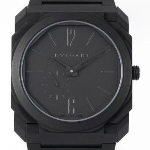 Fake Bvlgari Watch - BV Factory Octo Finissimo 103077 Black Dial