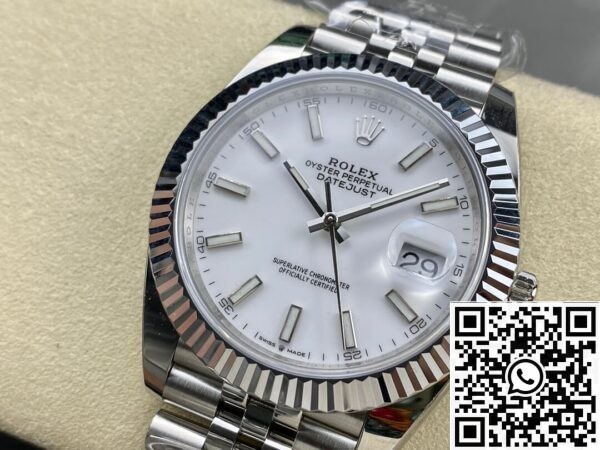 Rolex Replica ARF Factory Datejust M126334-0010 White Watch