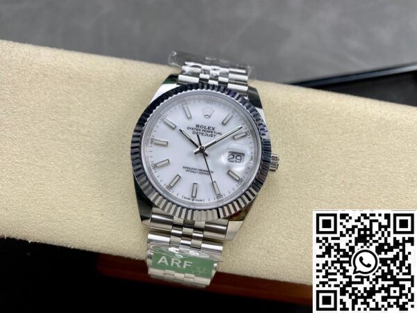 Rolex Replica ARF Factory Datejust M126334-0010 White Watch