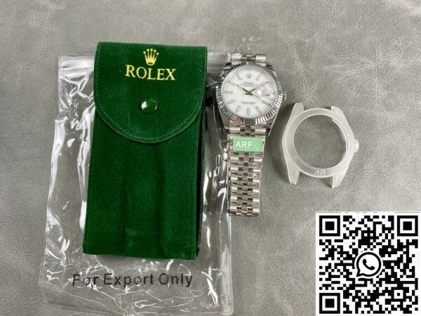 Rolex Replica ARF Factory Datejust M126334-0010 White Watch