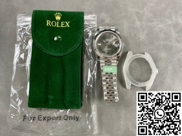 Rolex Replicas ARF Factory Datejust M126334-0022 Pothos Watch