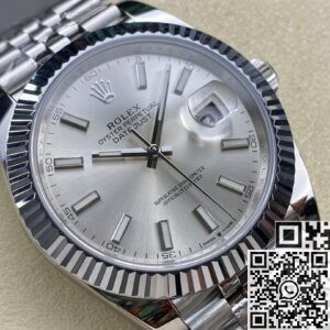 Replic Rolex ARF Factory Datejust M126334-0004 silver gray