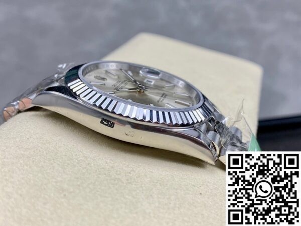 Replic Rolex ARF Factory Datejust M126334-0004 silver gray