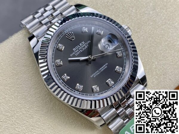 Replica Rolex Datejust ARF Factory M126334-0012 black Watch