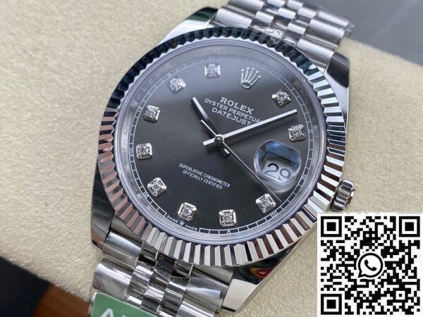 Replica Rolex Datejust ARF Factory M126334-0012 black Watch