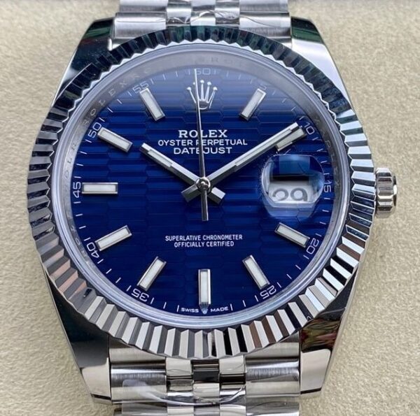 Rolex Datejust Replica ARF M126334-0032 Water ripple blue