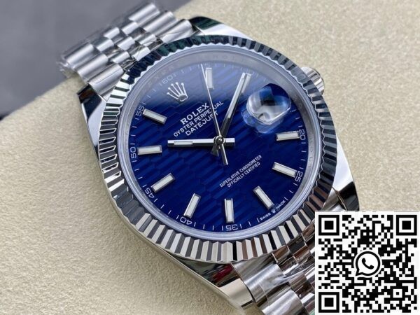 Rolex Datejust Replica ARF M126334-0032 Water ripple blue