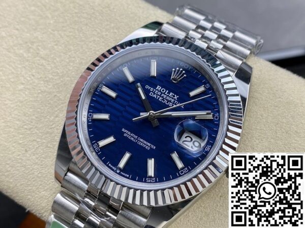 Rolex Datejust Replica ARF M126334-0032 Water ripple blue