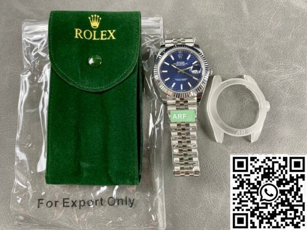 Rolex Datejust Replica ARF M126334-0032 Water ripple blue