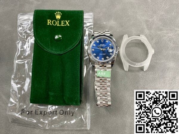 Rolex Watch Replica ARF Datejust M126334-0016 Dark Blue