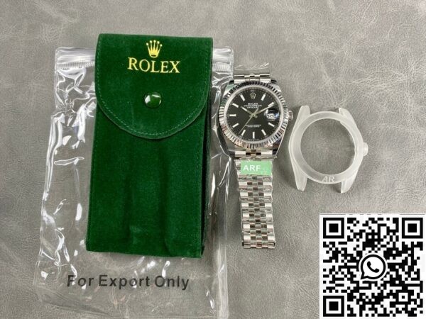 Replica Rolexs ARF Factory Datejust M126334-0018 black Watch