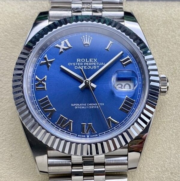 Best Replica Rolex Watch ARF Datejust M126334-0026 blue