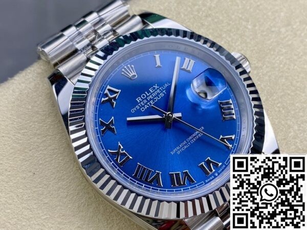 Best Replica Rolex Watch ARF Datejust M126334-0026 blue