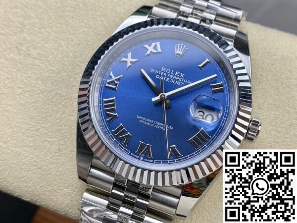 Best Replica Rolex Watch ARF Datejust M126334-0026 blue