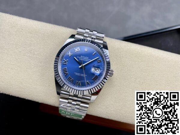 Best Replica Rolex Watch ARF Datejust M126334-0026 blue