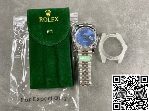 Best Replica Rolex Watch ARF Datejust M126334-0026 blue