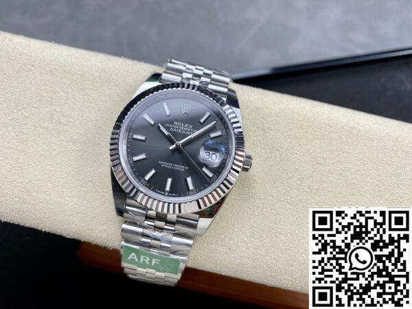 High Quality Rolex Replicas M126334-0014 Dark Rhodium White